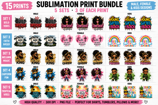 Sublimation Prints Bundle